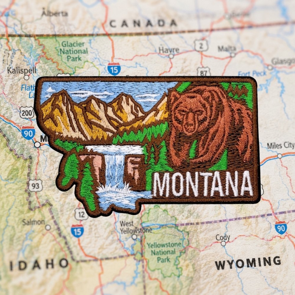 Montana Patch – embroidered iron-on patch