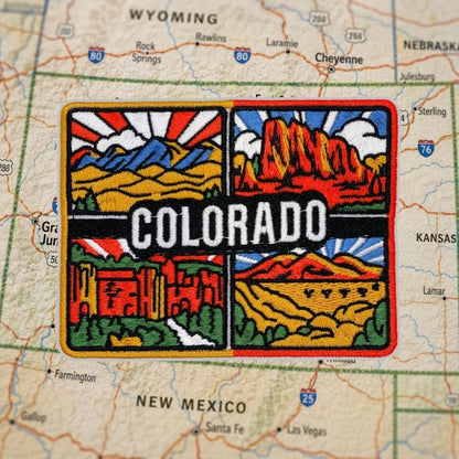 Colorado Patch – embroidered iron-on patch