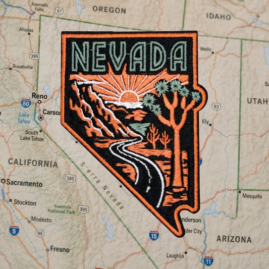 Nevada Patch – embroidered iron-on patch