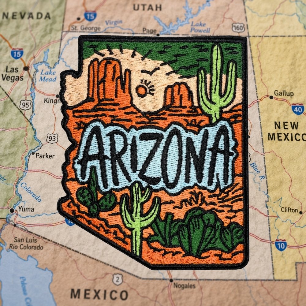 Arizona Patch – embroidered iron-on patch