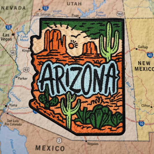 Arizona Patch – embroidered iron-on patch