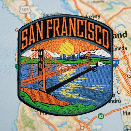 San Francisco Patch – embroidered iron-on patch
