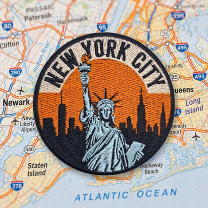 Liberty New York Patch – embroidered iron-on patch