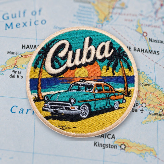 Cuba Patch – embroidered iron-on patch