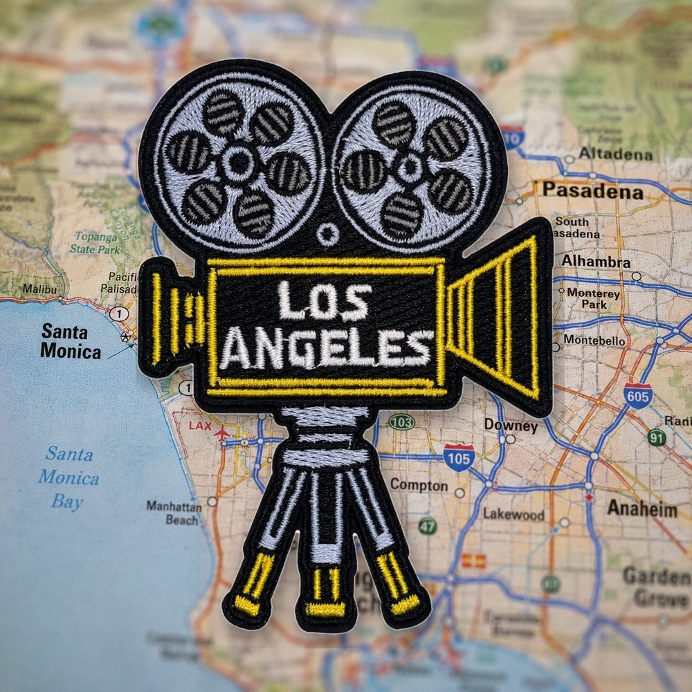 Los Angeles Patch – embroidered iron-on patch