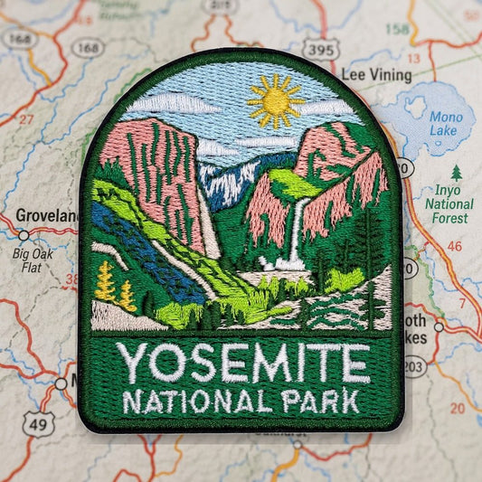 Yosemite National Park Patch – embroidered iron-on patch
