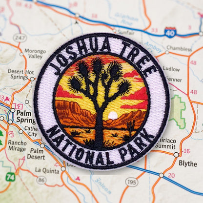Joshua Tree National Park Patch – embroidered iron-on patch