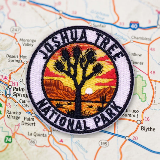 Joshua Tree National Park Patch – embroidered iron-on patch