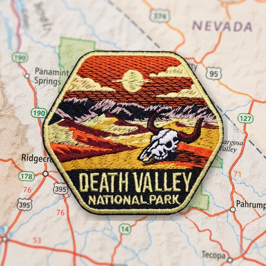 Death Valley National Park Patch – embroidered iron-on patch