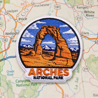 Arches National Park Patch – embroidered iron-on patch