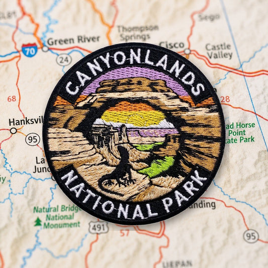 Canyonlands National Park Patch – embroidered iron-on patch