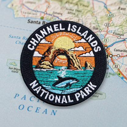 Channel Islands National Park Patch – embroidered iron-on patch