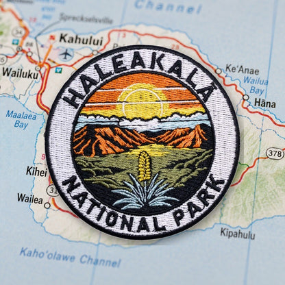Haleakala National Park Patch – embroidered iron-on patch