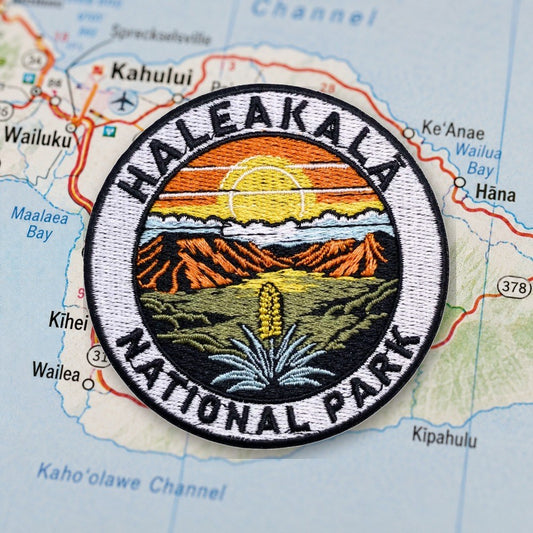 Haleakala National Park Patch – embroidered iron-on patch